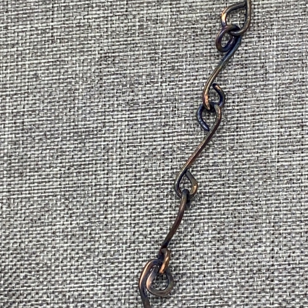 Buddha necklace copper polymer clay handmade chain - Picture 3 of 6